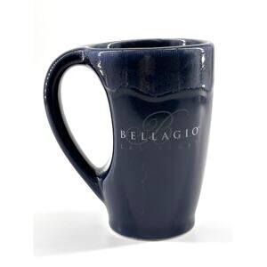 Bellagio Coffee Mugs Las Vegas Resort Souvenir 5” Tall